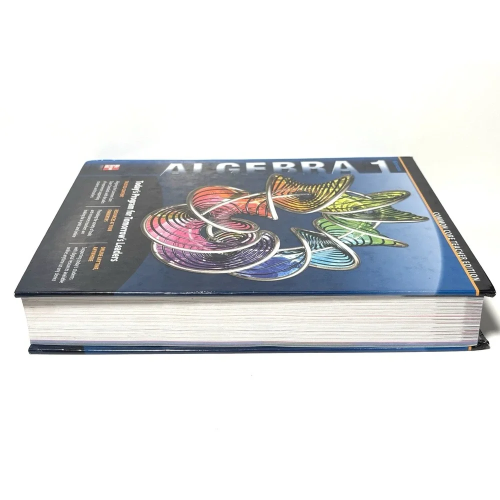 Glencoe Algebra 1 Common Core Teacher Edition Hardcover McGraw Hill 2014 TE